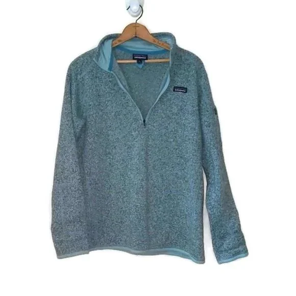 Patagonia Worn Wear Women's Size XL 1/4 Zip Better Sweater Pullover Top - Picture 10 of 10